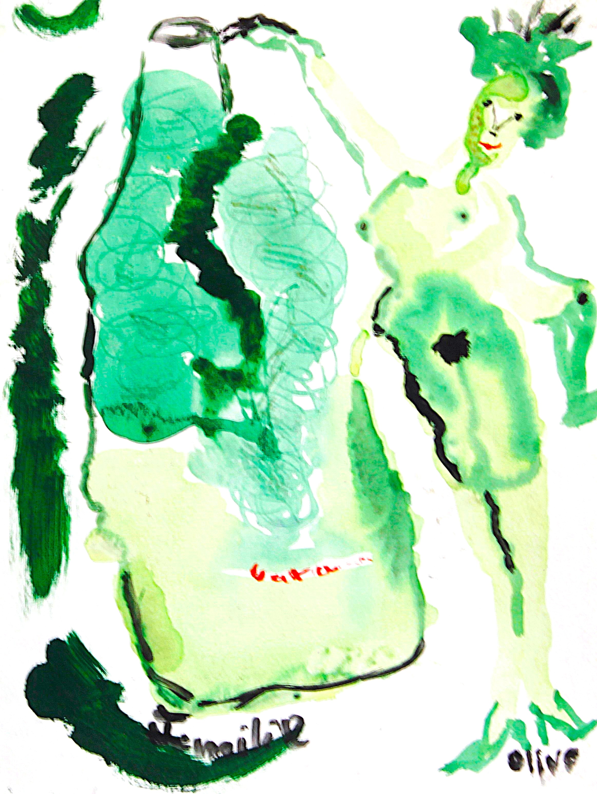 EMILIO JIMONE | Homenaje al Olivo Políptico | Acrílico | 2006