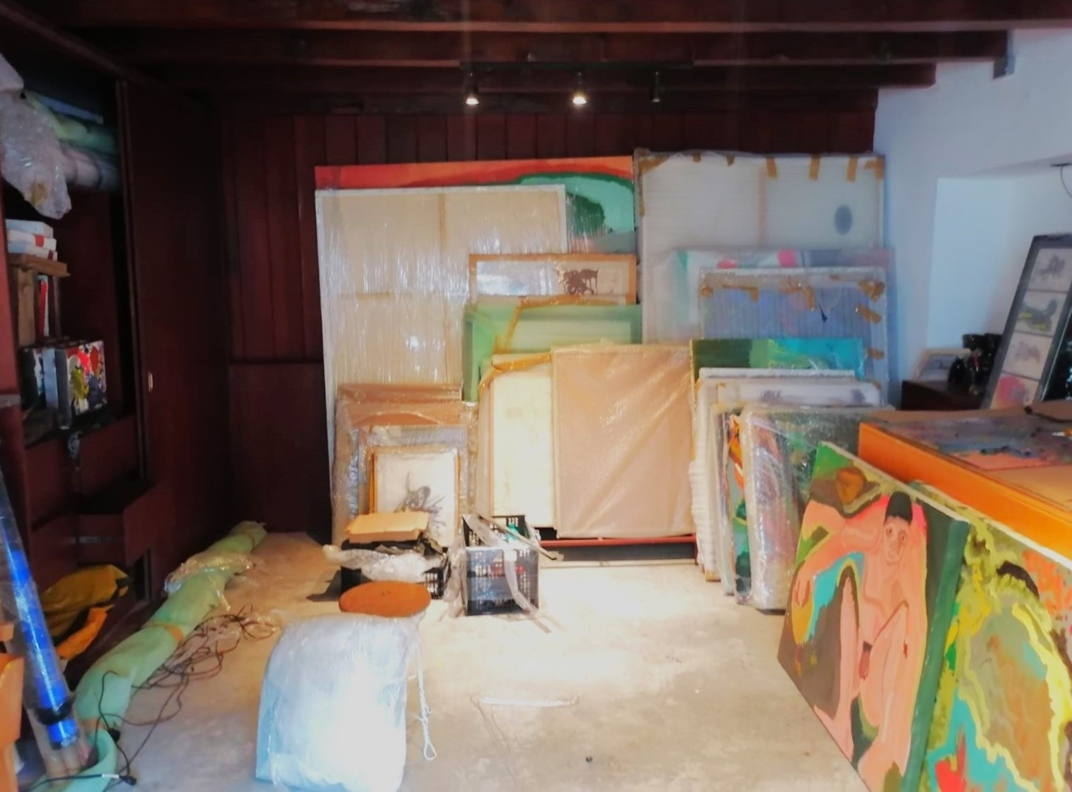 Vista del estudio San Diego Churubusco Coyoacán, Ciudad de México, Noviembre 2021.